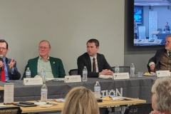 Delegation at Carroll County Chamber of Commerce Legislative post session briefing.