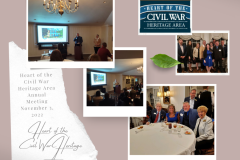 Commissioner Bouchat was the guest speaker at the  Heart of the Civil War Heritage Area annual meeting on November 3, 2022.