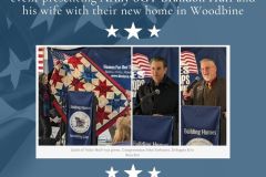 Delegate Bouchat speaking at the Enter Homes for Our Troops event February 2023